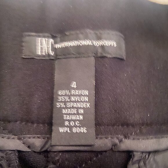 INC International Concepts Ponte Knit Flare Pants - Picture 3 of 8